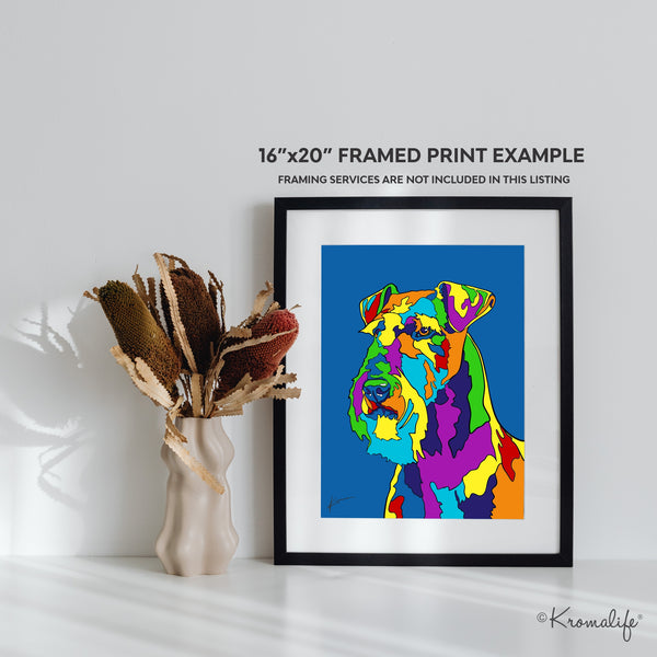 Airedale Terrier Art Print