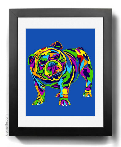 English Bulldog I Art Print