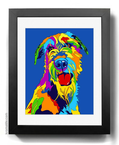 Irish Wolfhound Art Print