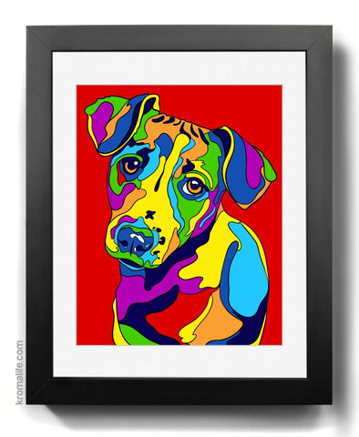 Jack Russell Terrier I Art Print
