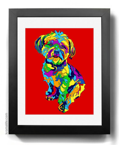 Mixed Breed III Art Print