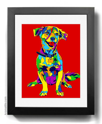 Mixed Breed VII Art Print