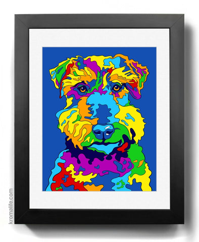 Welsh Terrier II Art Print