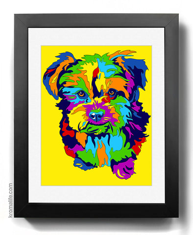 Yorkipoo Art Print